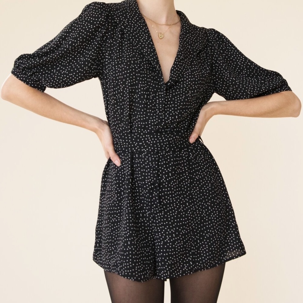 Sisterhood Clothing Polka Dot Romper